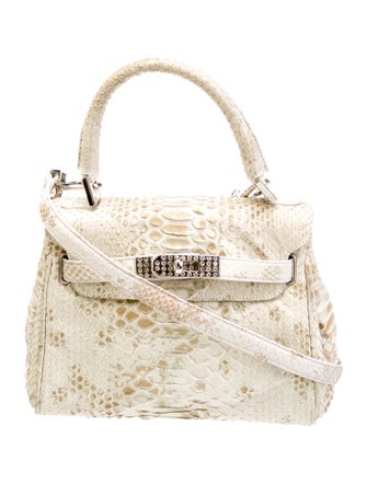 Ape Regina Python Top Handle Bag