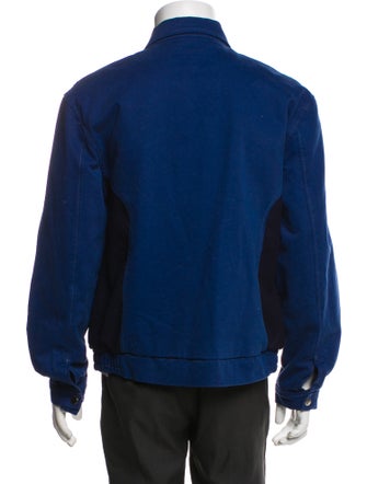 Arte Colorblock Pattern Denim Jacket