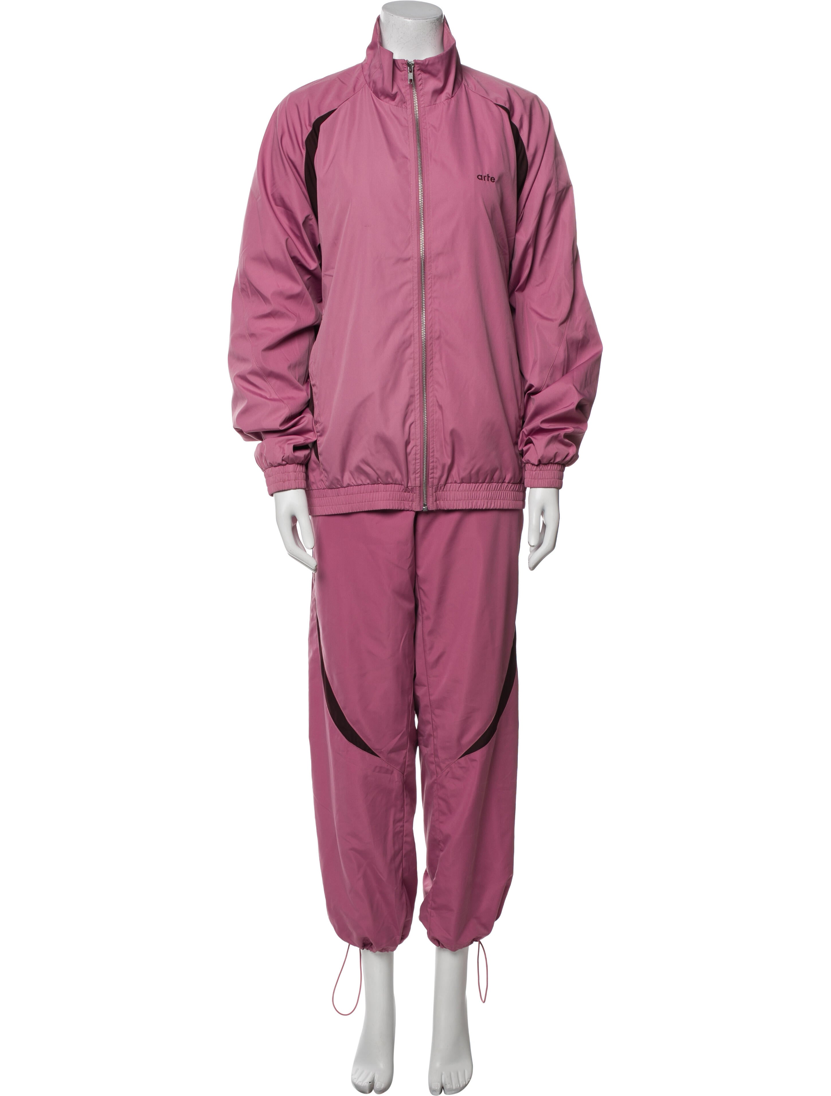 Arte Embroidered Accent Tracksuit