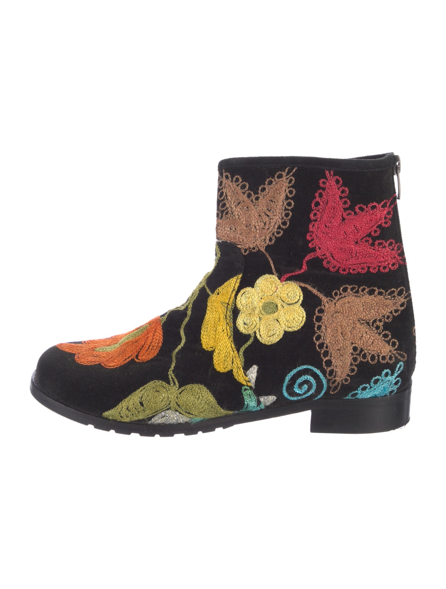 Artemis Design Co. Lace Pattern Combat Boots