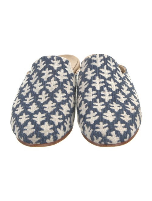 Artemis Design Co. Printed Embroidered Accent Mules