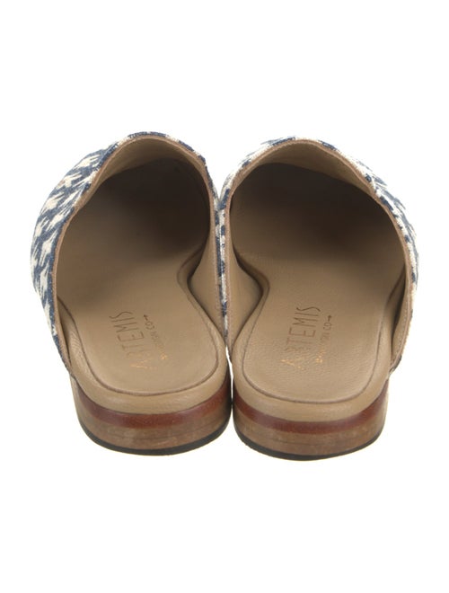 Artemis Design Co. Printed Embroidered Accent Mules