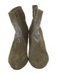 Artemis Design Co. Suede Embroidered Accent Boots