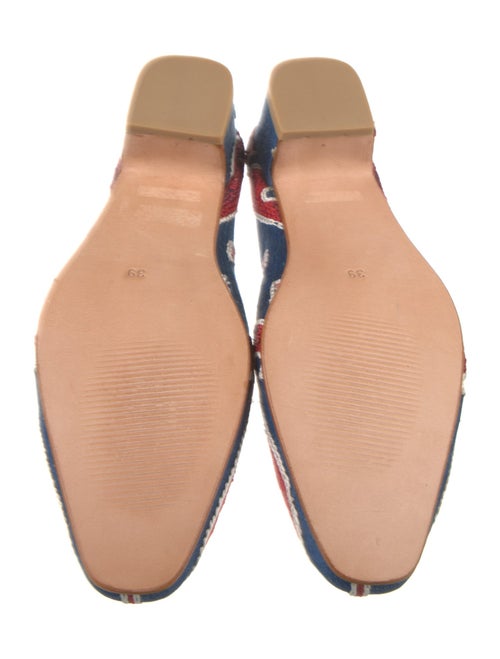 Artemis Design Co. Printed Braided Accents Mules