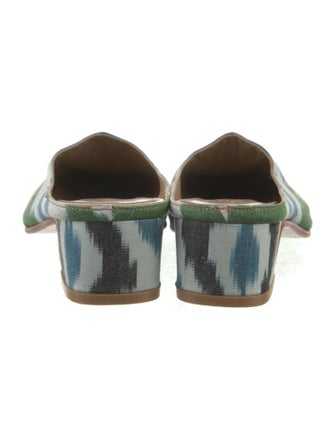 Artemis Design Co. Canvas Printed Mules