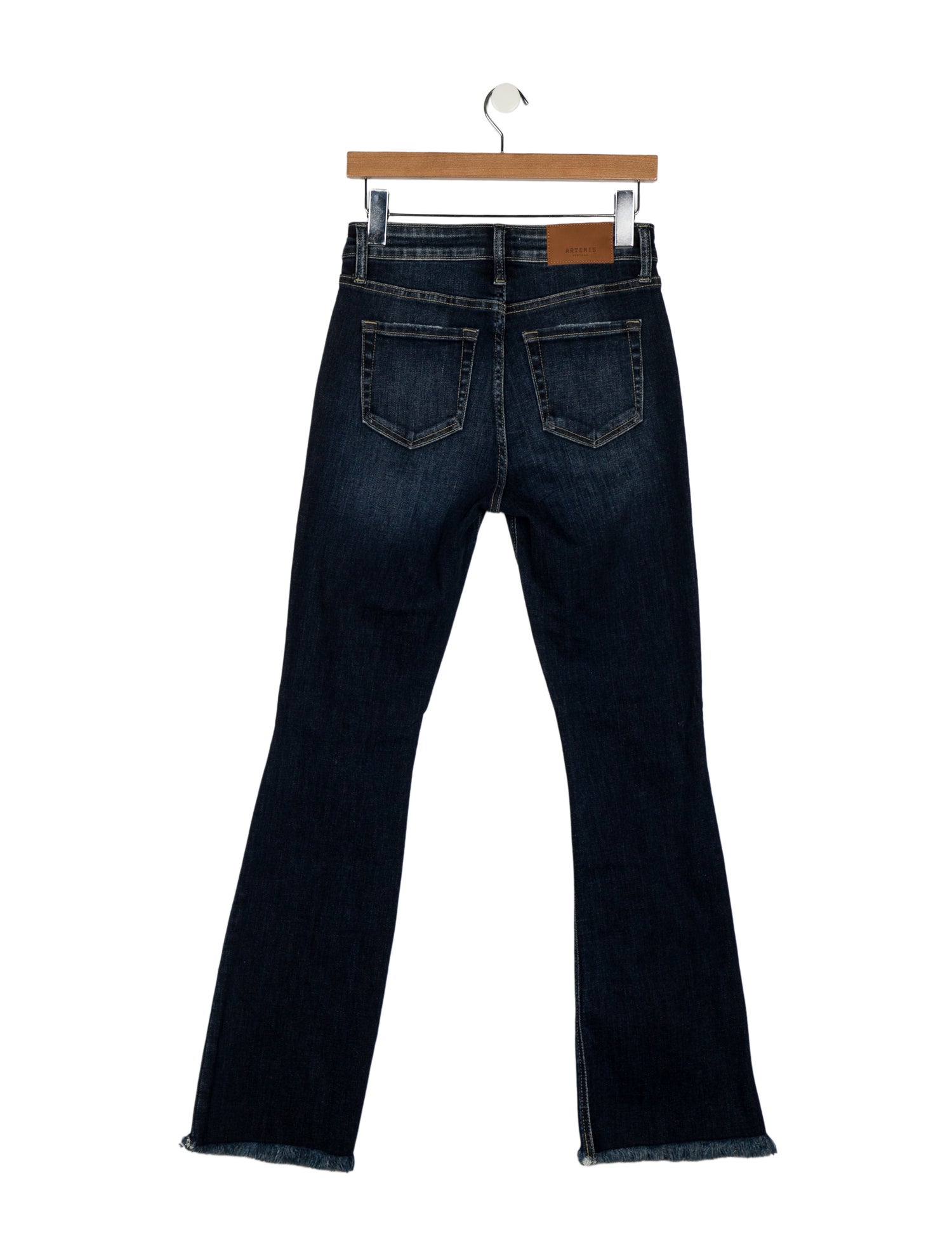 Artemis Design Co. Mid-Rise Straight Leg Jeans