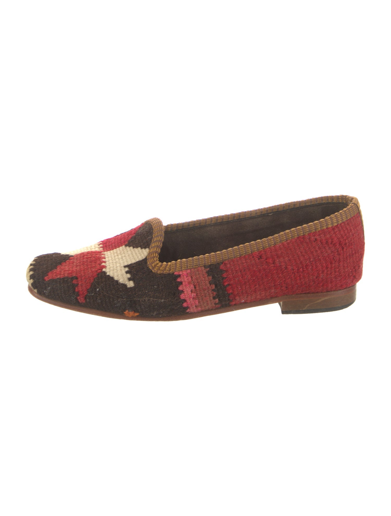 Artemis Design Co. Wool Printed Loafers
