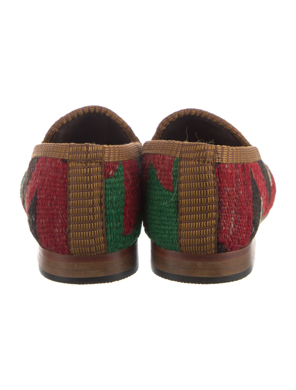 Artemis Design Co. Wool Colorblock Pattern Loafers - image 4