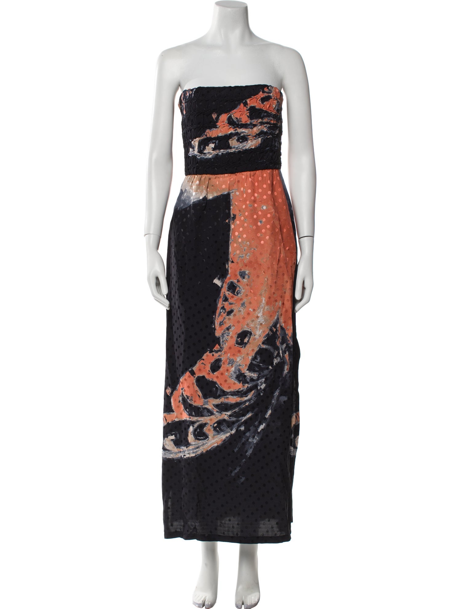 Atelier 1756 Printed Midi Length Dress w/ Tags