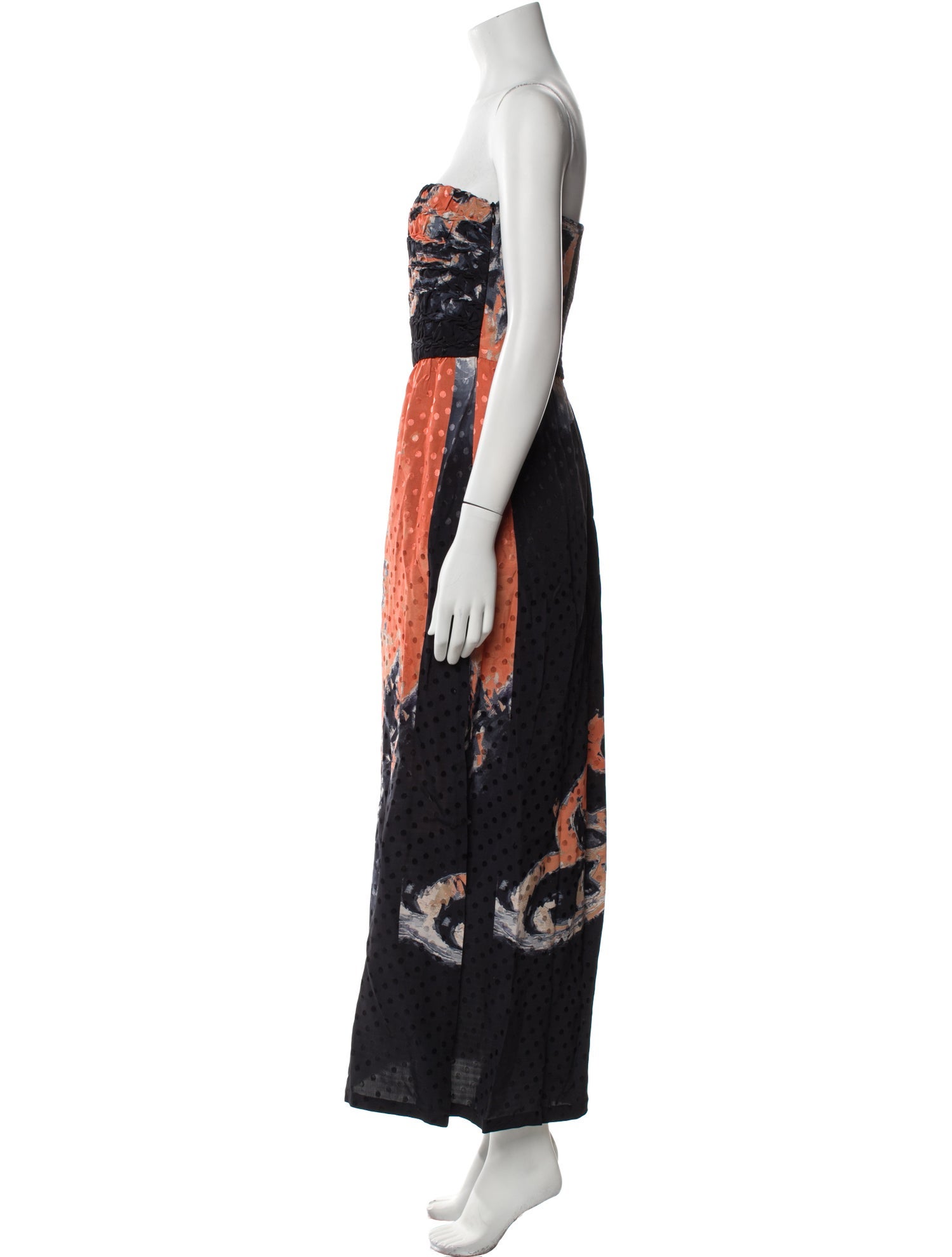 Atelier 1756 Printed Midi Length Dress w/ Tags