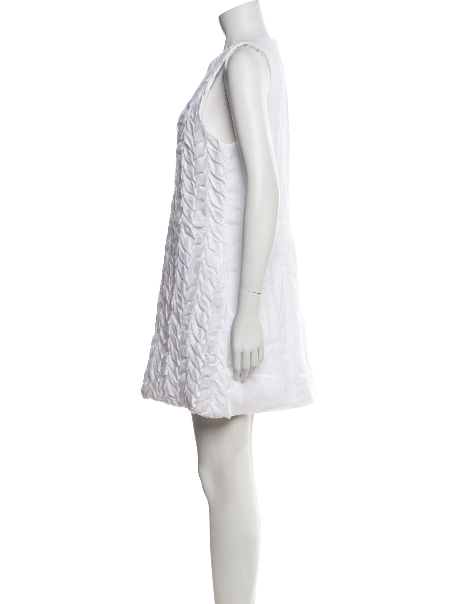 Atelier 1756 Linen Mini Dress