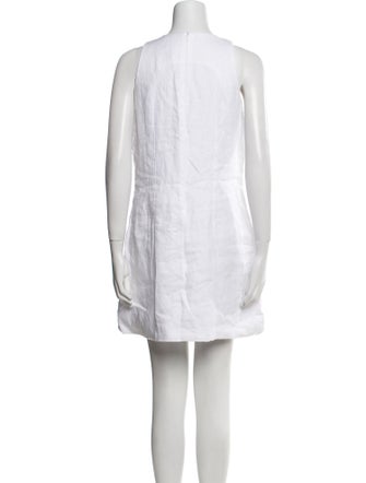 Atelier 1756 Linen Mini Dress