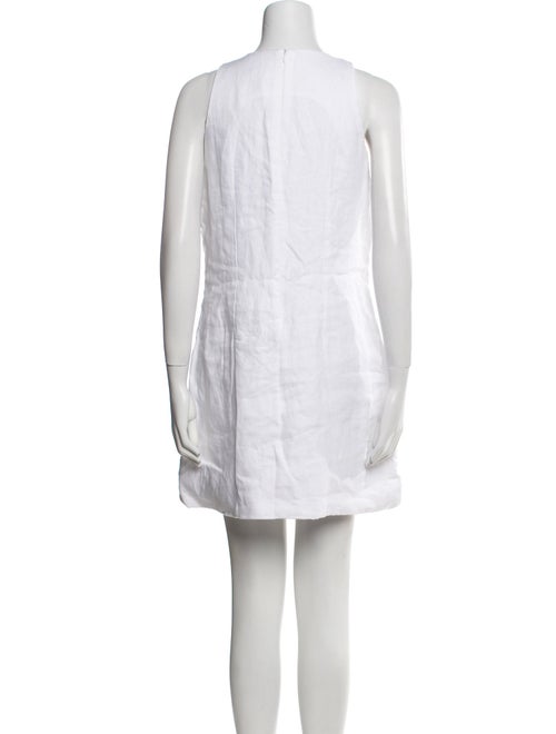 Atelier 1756 Linen Mini Dress