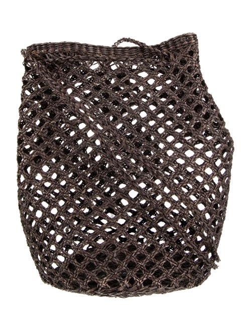 Artesano Straw Bucket Bag