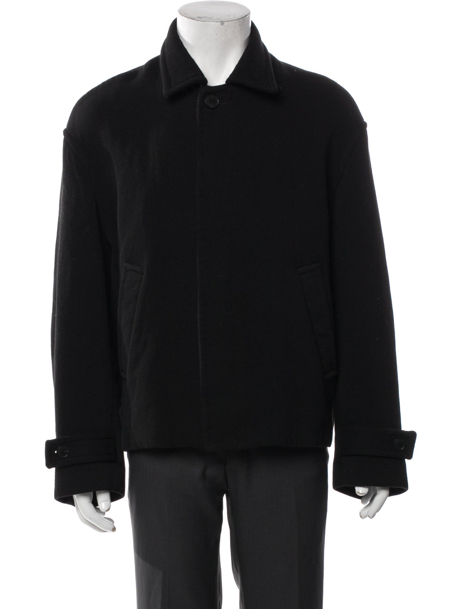 Auralee Wool Peacoat