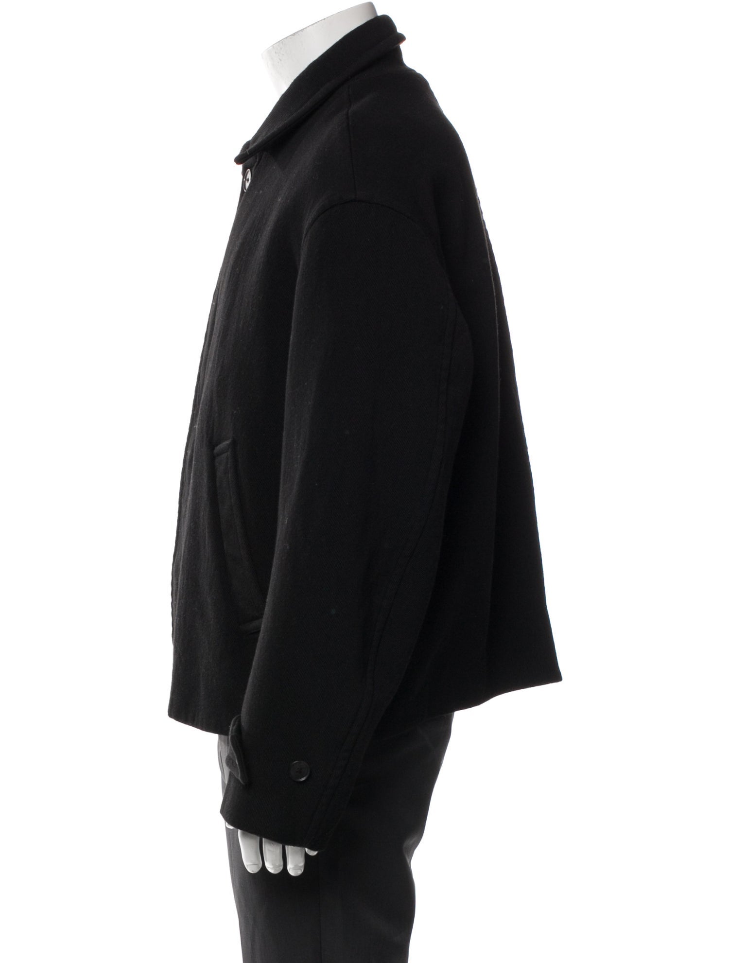 Auralee Wool Peacoat