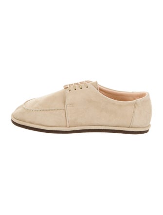 Auralee Suede Oxfords