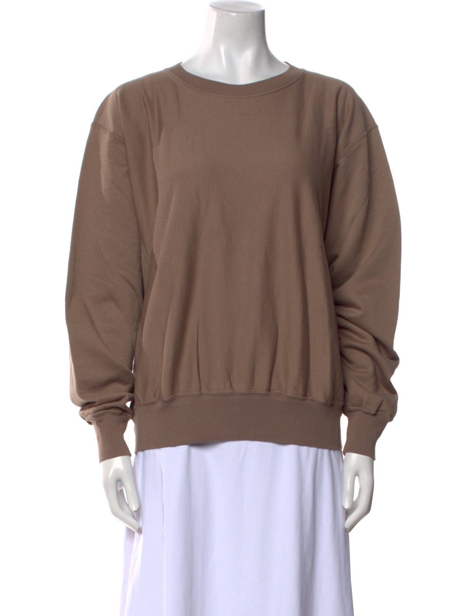 Auralee Crew Neck Long Sleeve Sweatshirt