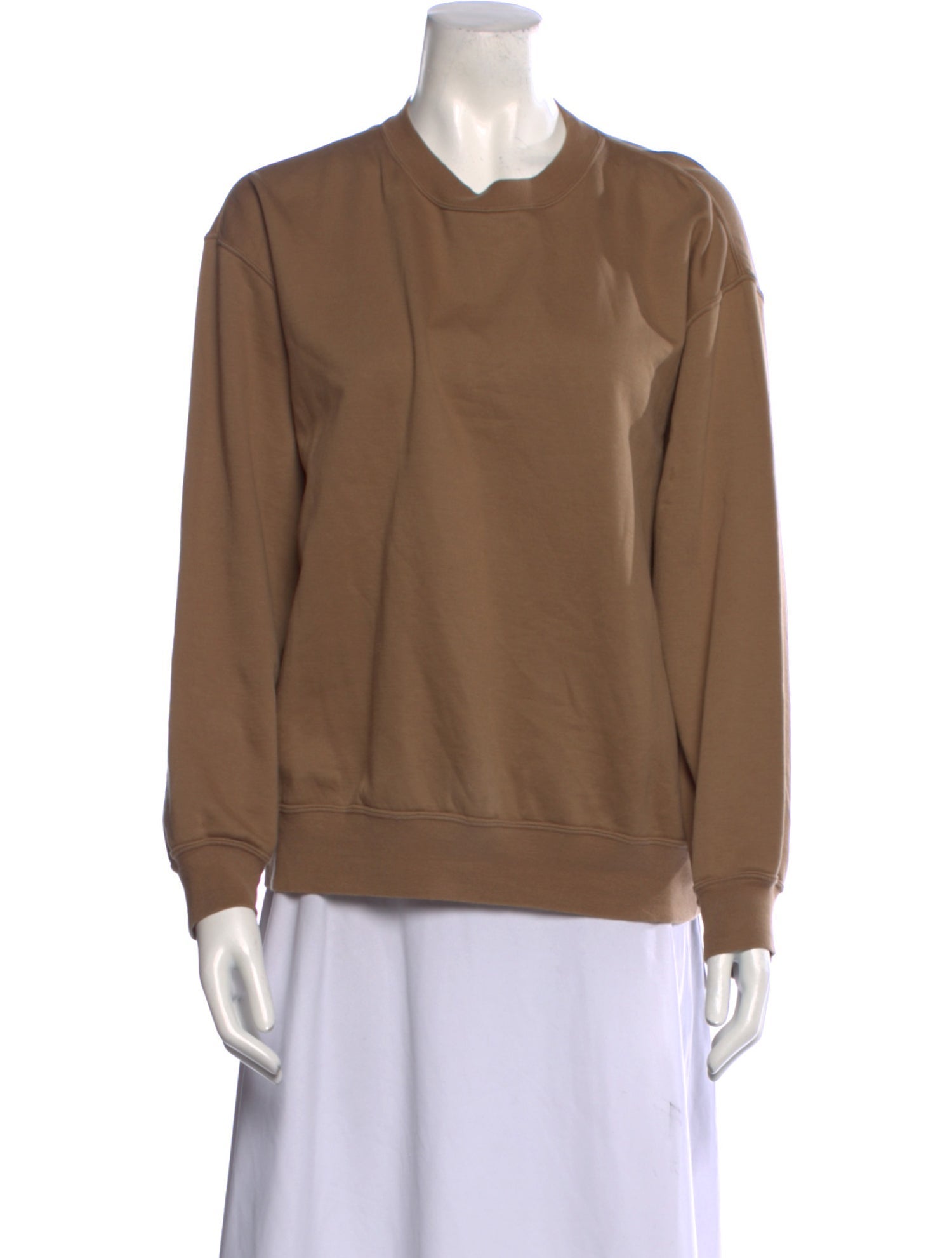 Auralee Crew Neck Long Sleeve Sweatshirt