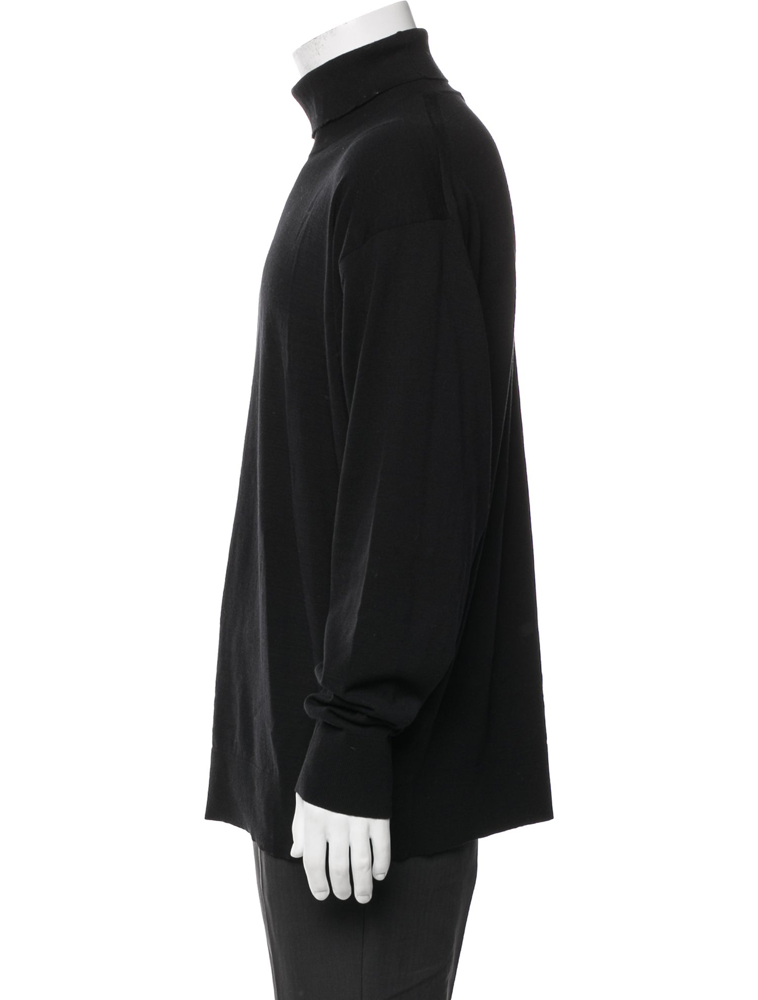 Auralee Wool Turtleneck T-Shirt