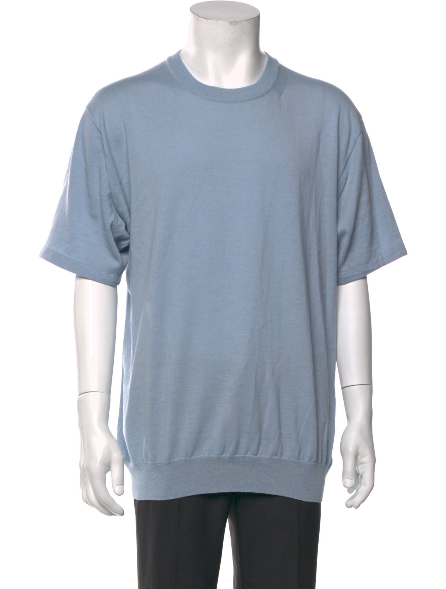 Auralee Cashmere Crew Neck T-Shirt