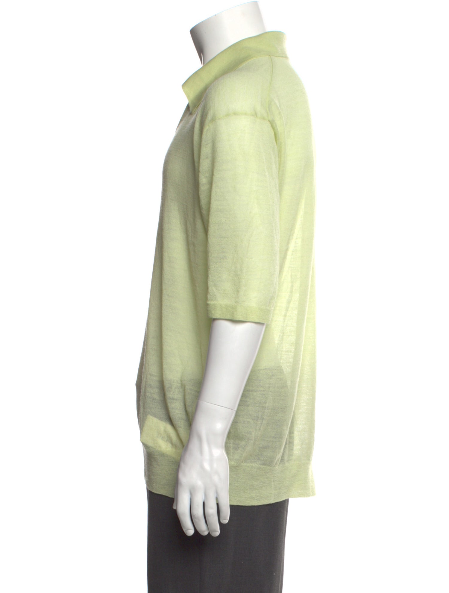 Auralee Wool Short Sleeve Shirt