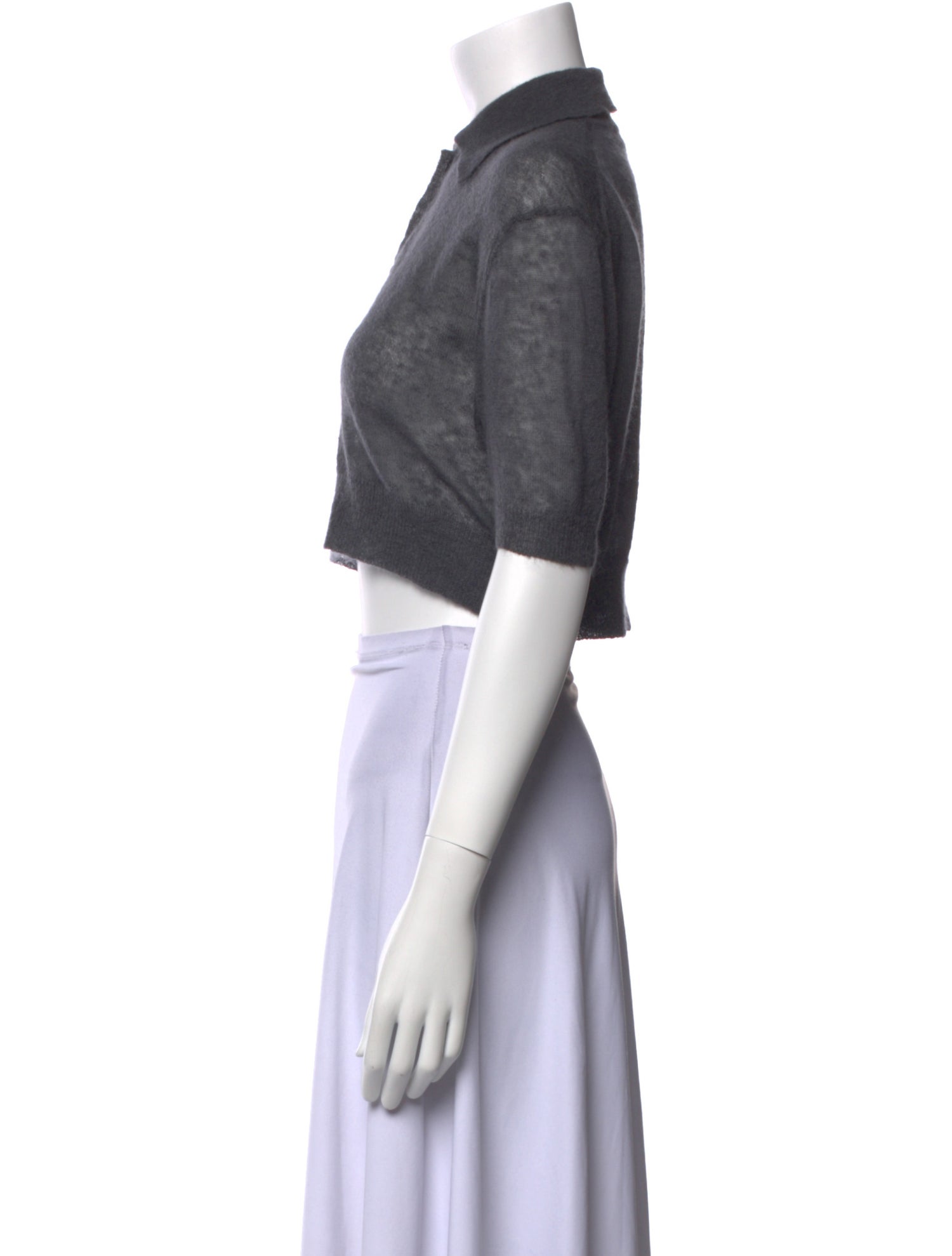 Auralee Nylon Crew Neck Sweater