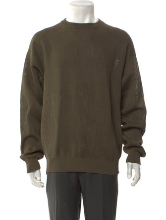 Auralee Crew Neck Long Sleeve Pullover