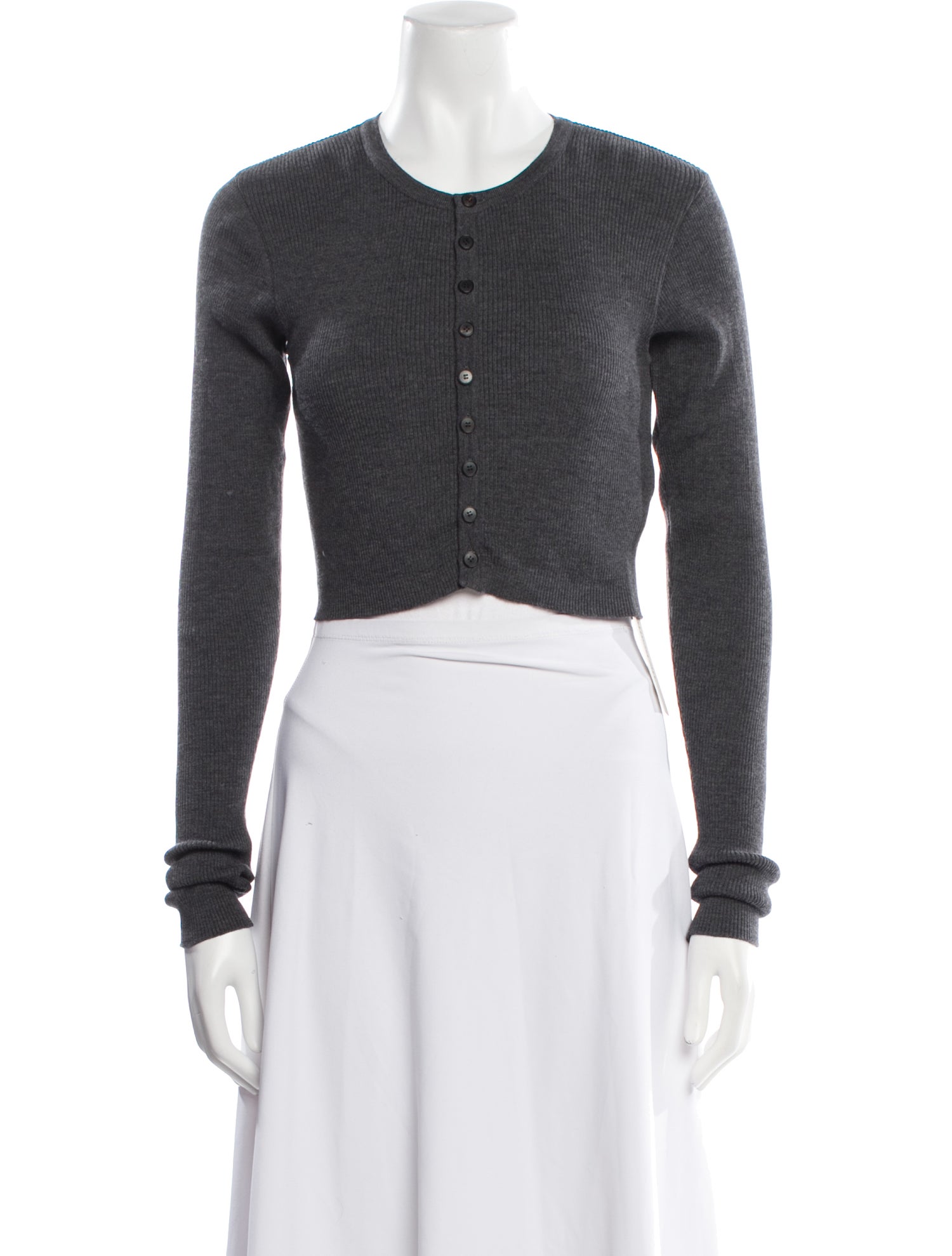 Auralee Wool Crew Neck Sweater