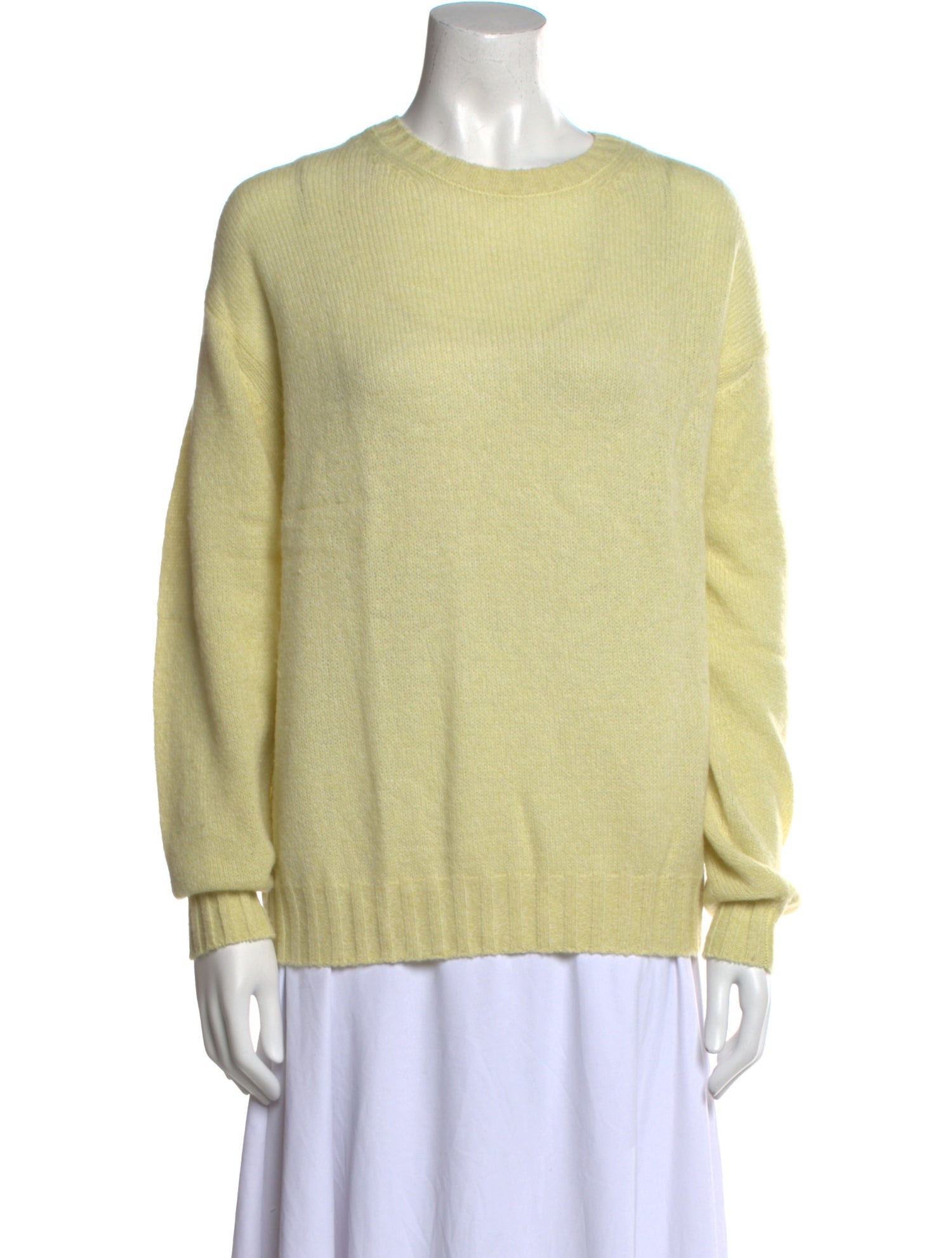 Auralee Wool Crew Neck Sweater