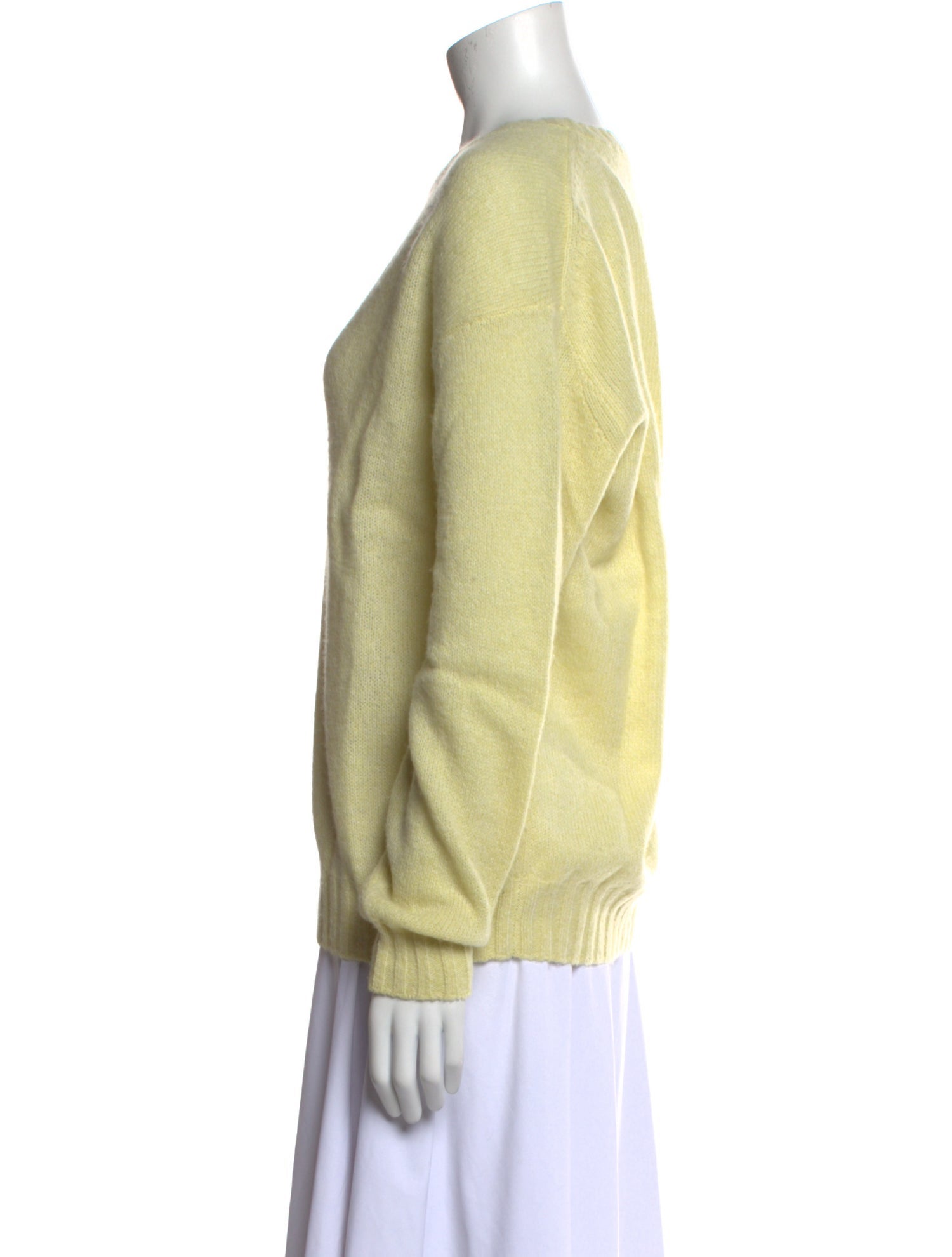 Auralee Wool Crew Neck Sweater