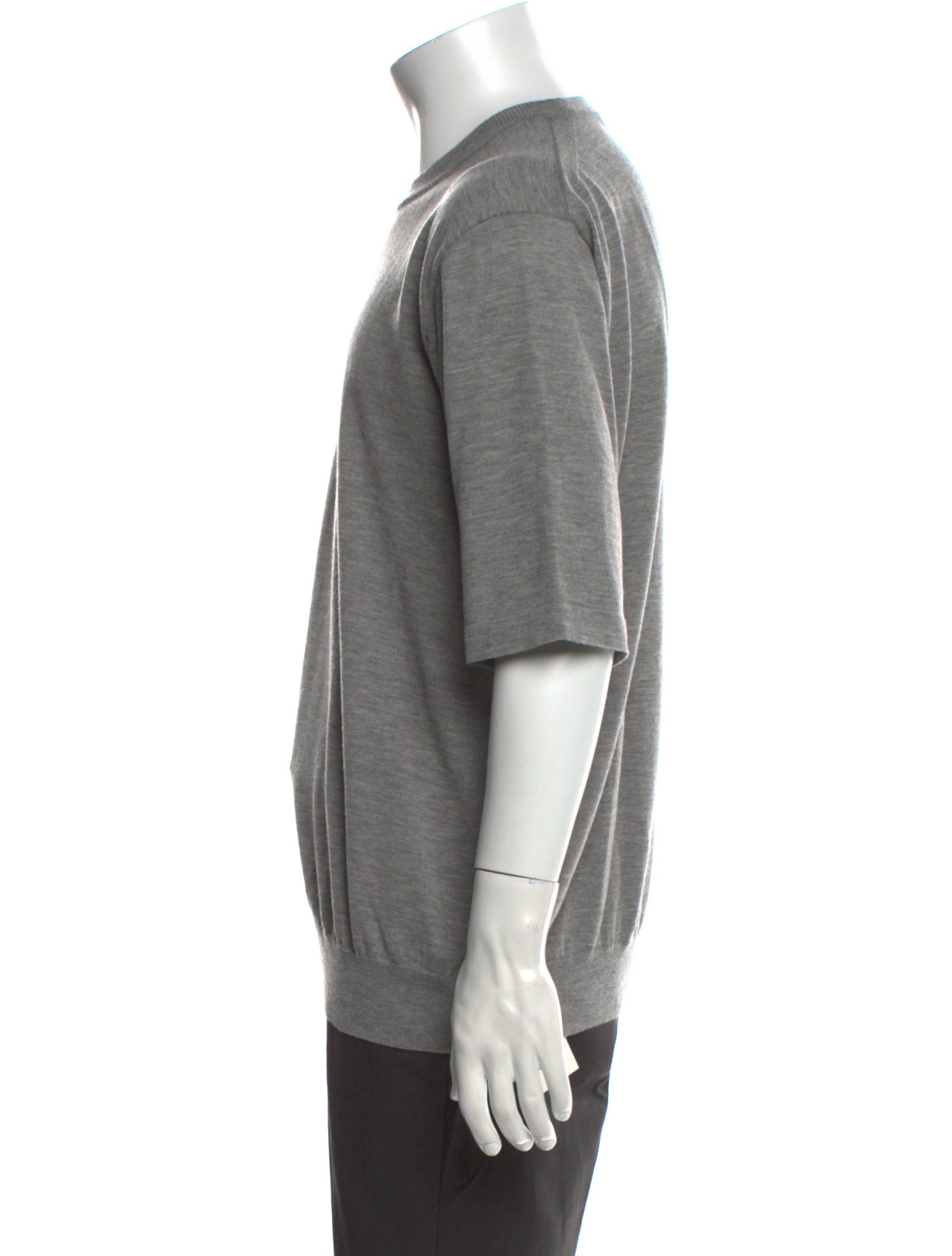 Auralee Cashmere Crew Neck T-Shirt