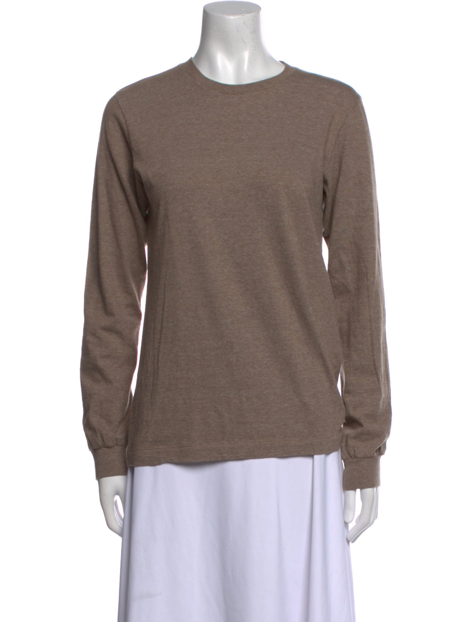 Auralee Crew Neck Long Sleeve Sweatshirt