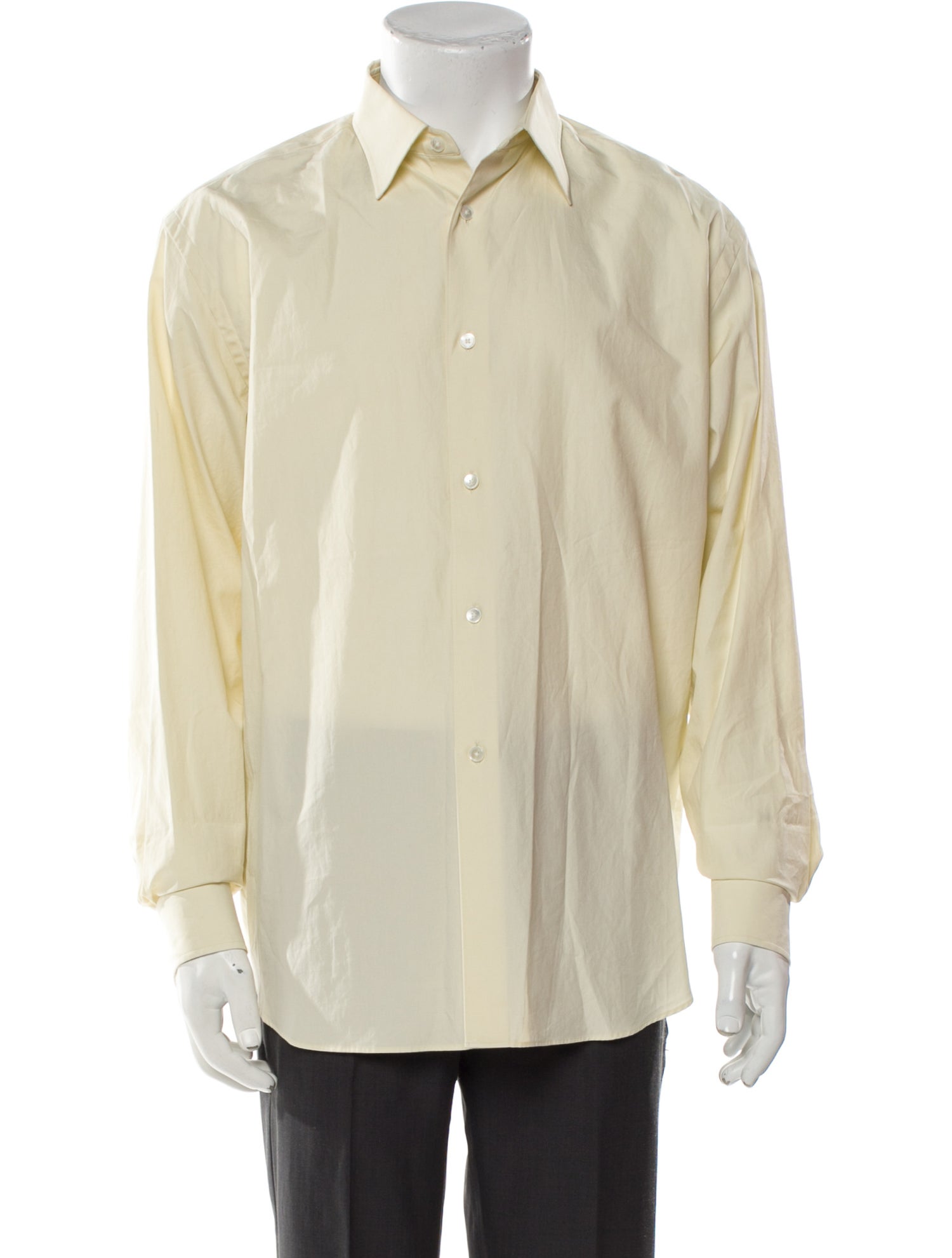 Auralee Long Sleeve Dress Shirt