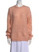 Auralee Mohair Crew Neck Sweater
