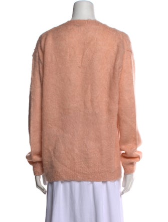 Auralee Mohair Crew Neck Sweater