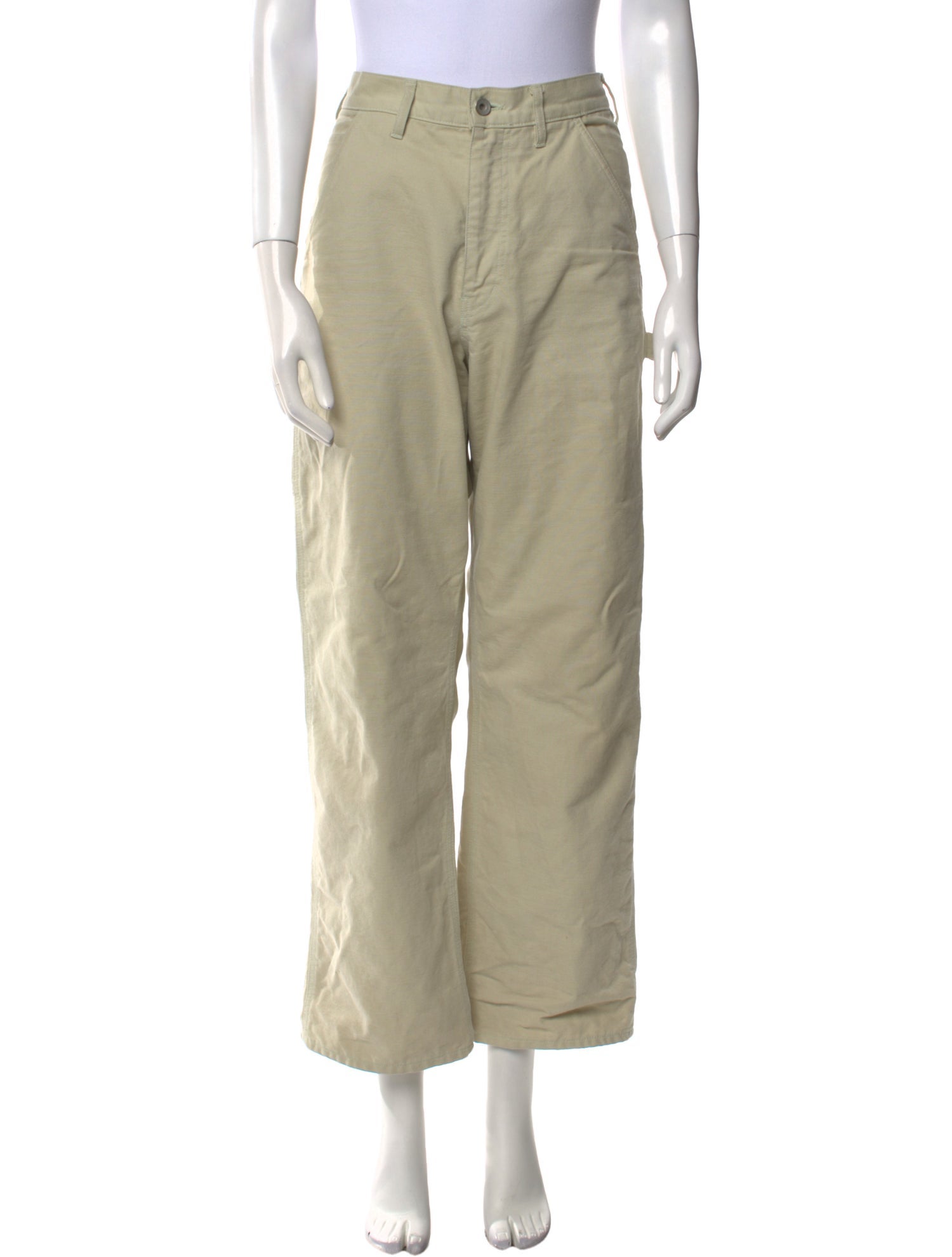 Auralee High-Rise Wide Leg Jeans