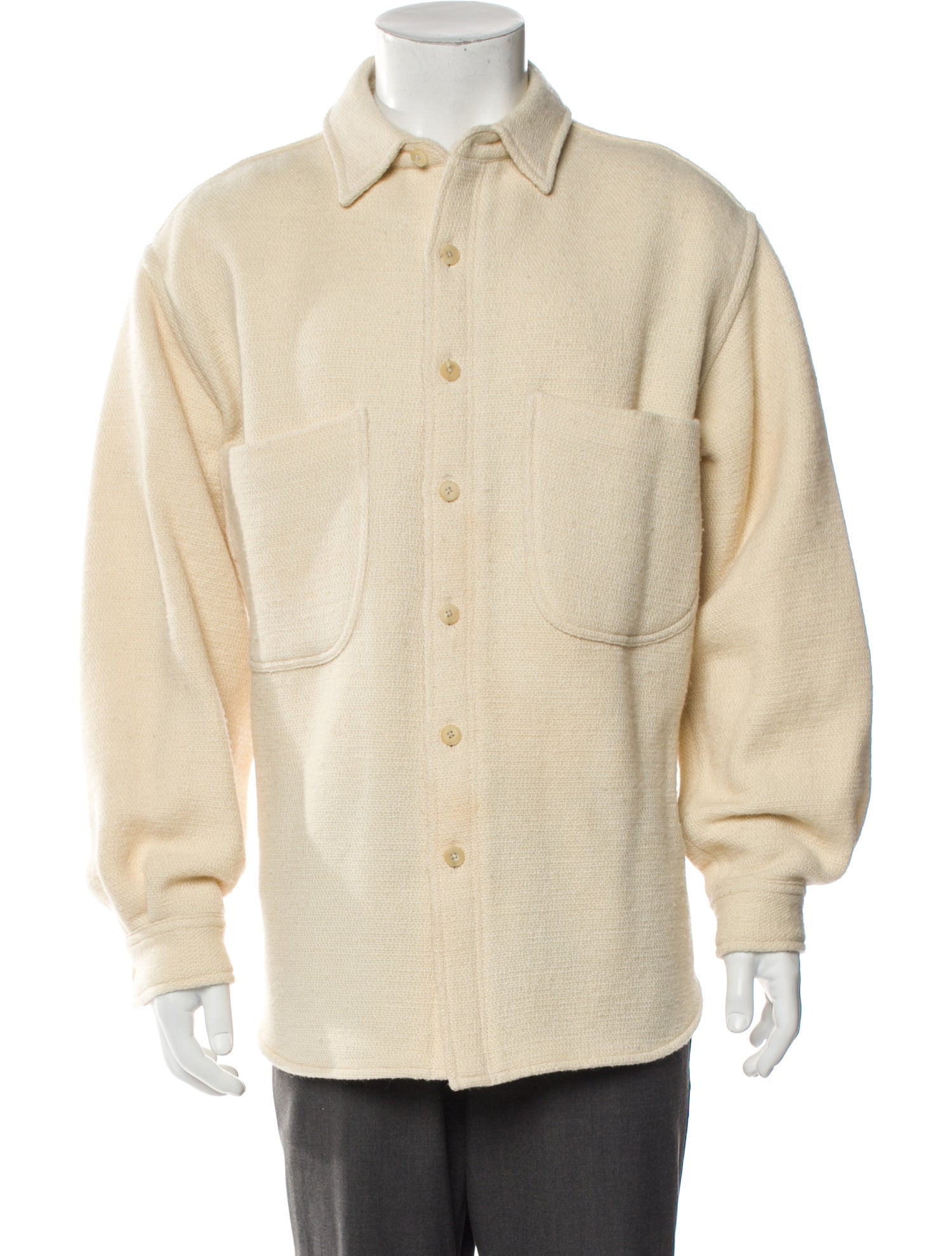 Auralee Wool Utility Jacket