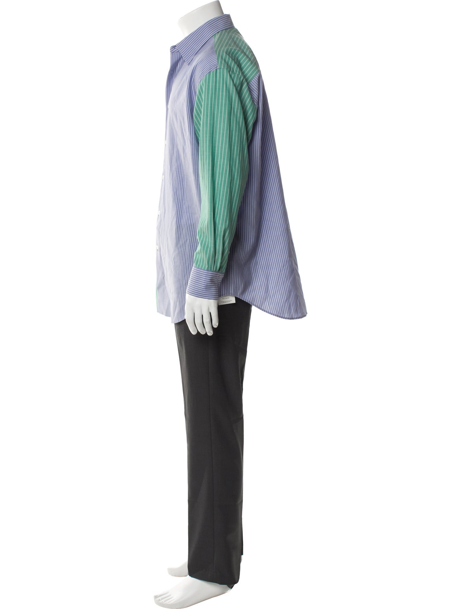 Auralee Wool Striped Shirt w/ Tags