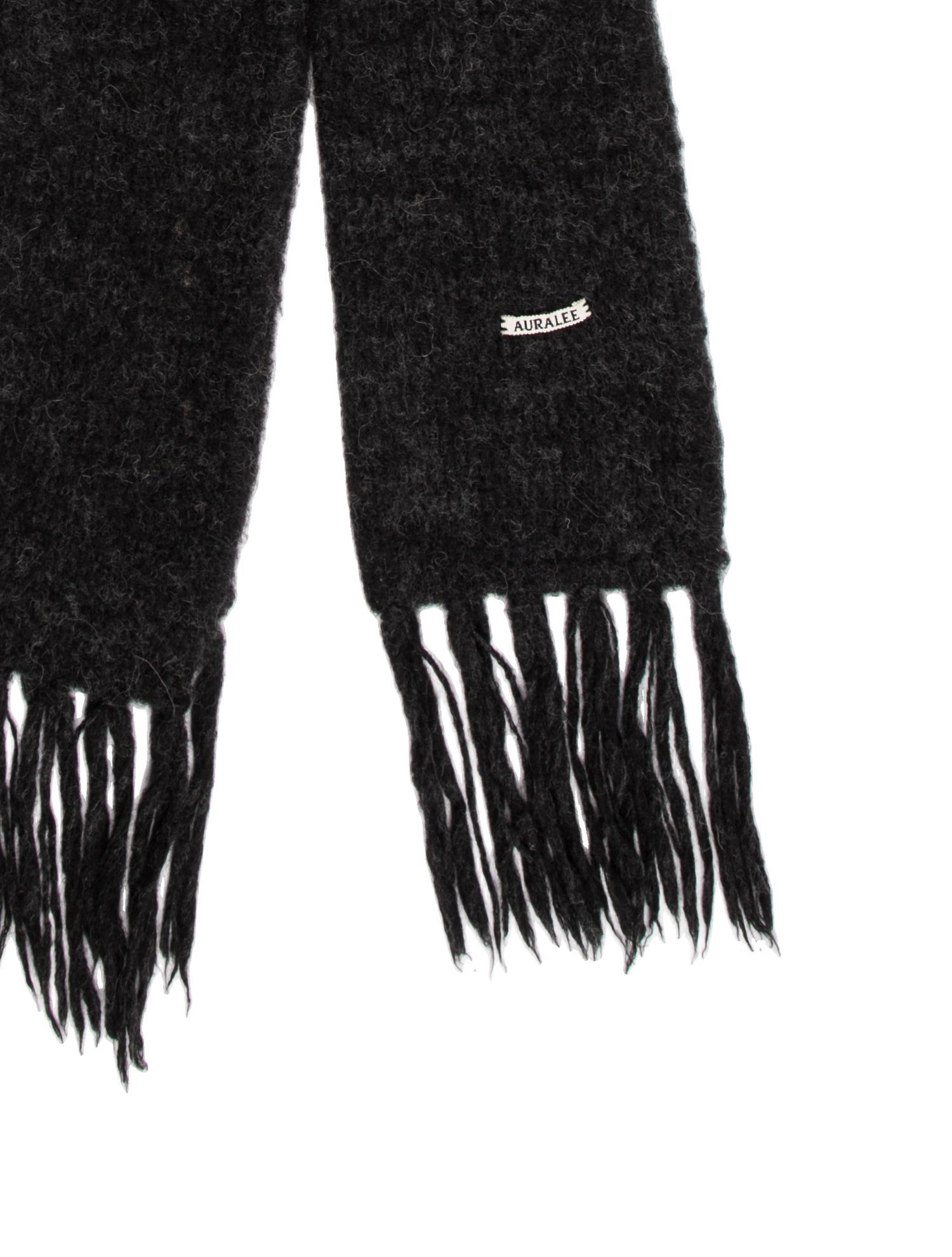 Auralee Wool Striped Scarf