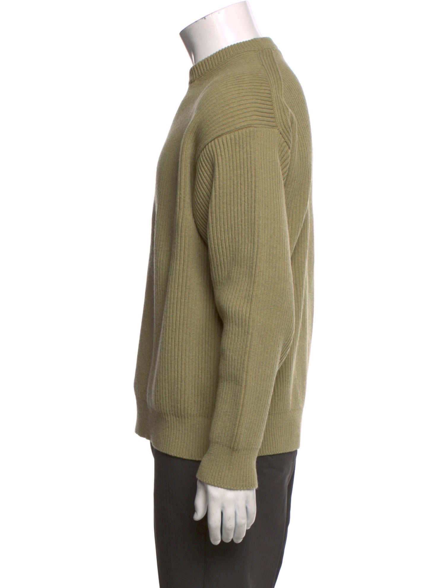 Auralee Wool Crew Neck Pullover