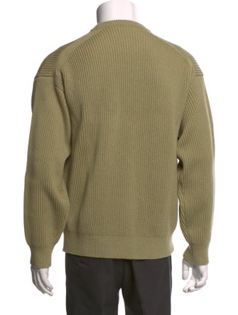 Auralee Wool Crew Neck Pullover