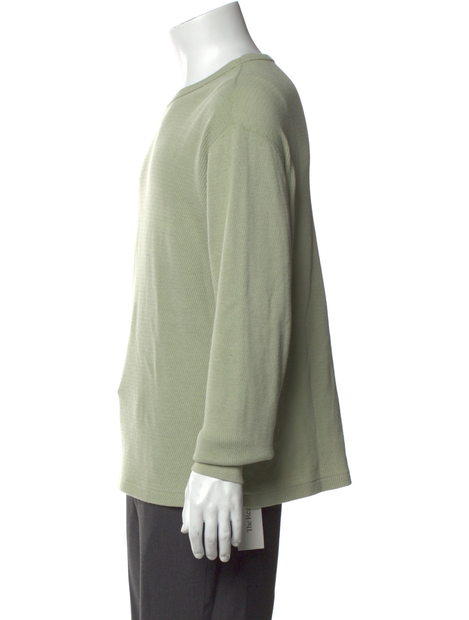 Auralee Crew Neck Long Sleeve T-Shirt