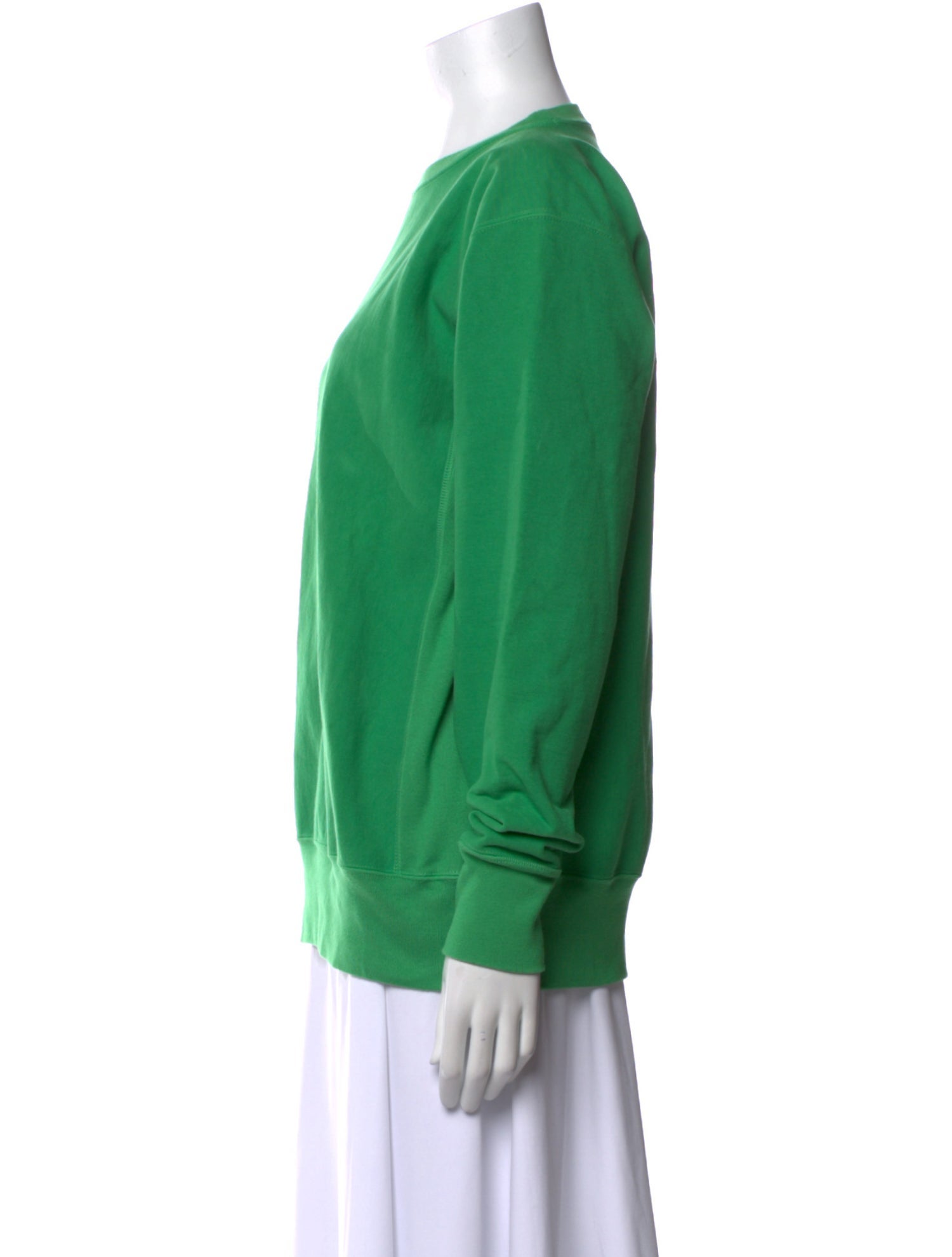 Auralee Crew Neck Long Sleeve Sweatshirt