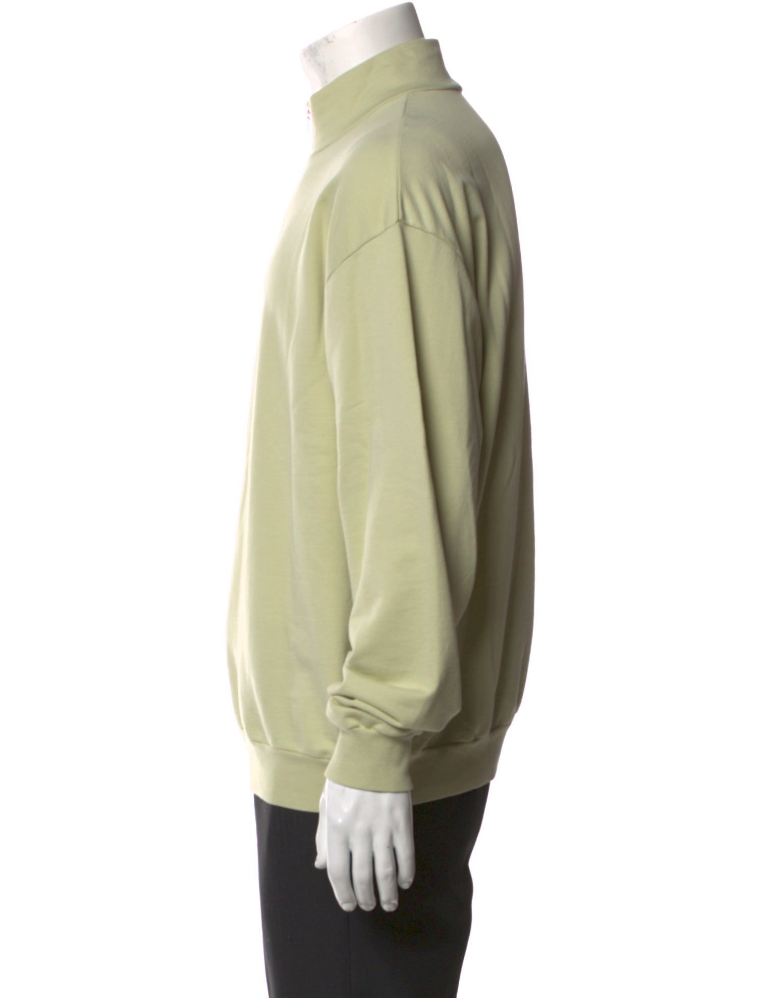 Auralee Turtleneck Long Sleeve Polo Sweater