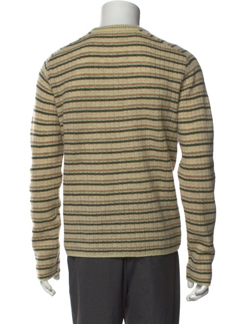 Auralee Wool Striped Pullover