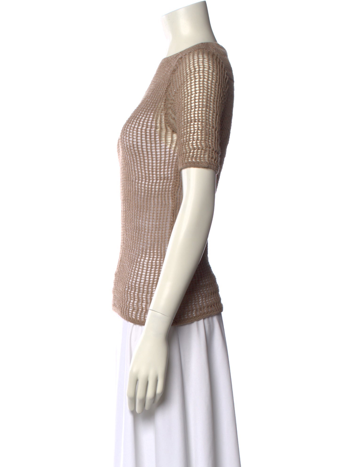 Auralee Wool Bateau Neckline Sweater