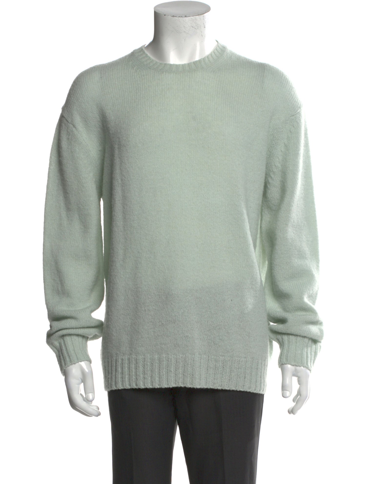 Auralee Wool Crew Neck Pullover