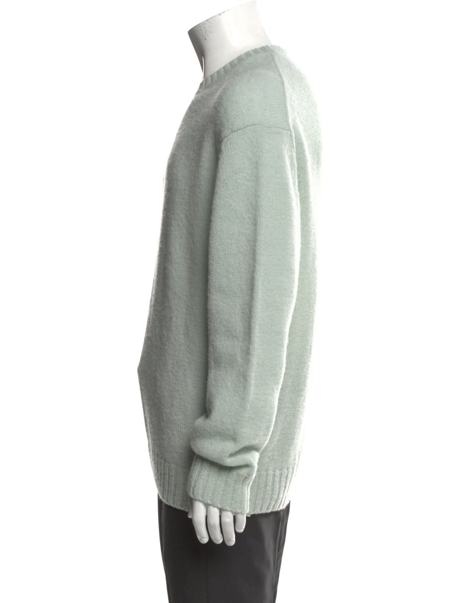 Auralee Wool Crew Neck Pullover