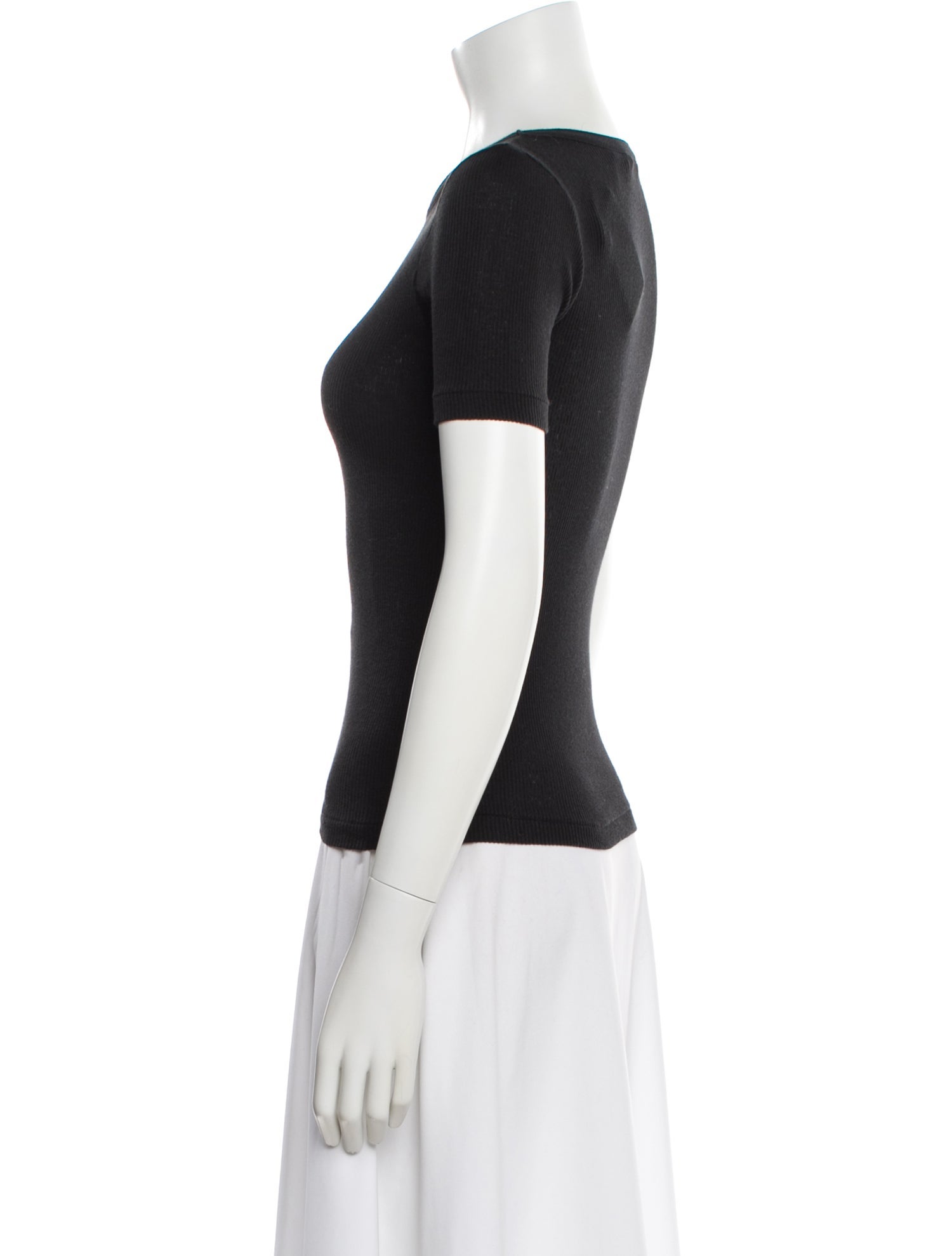 Auralee Crew Neck Short Sleeve T-Shirt w/ Tags